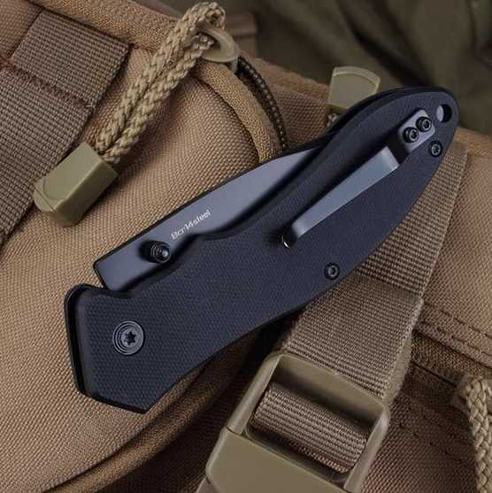 Нож складной Rook black3