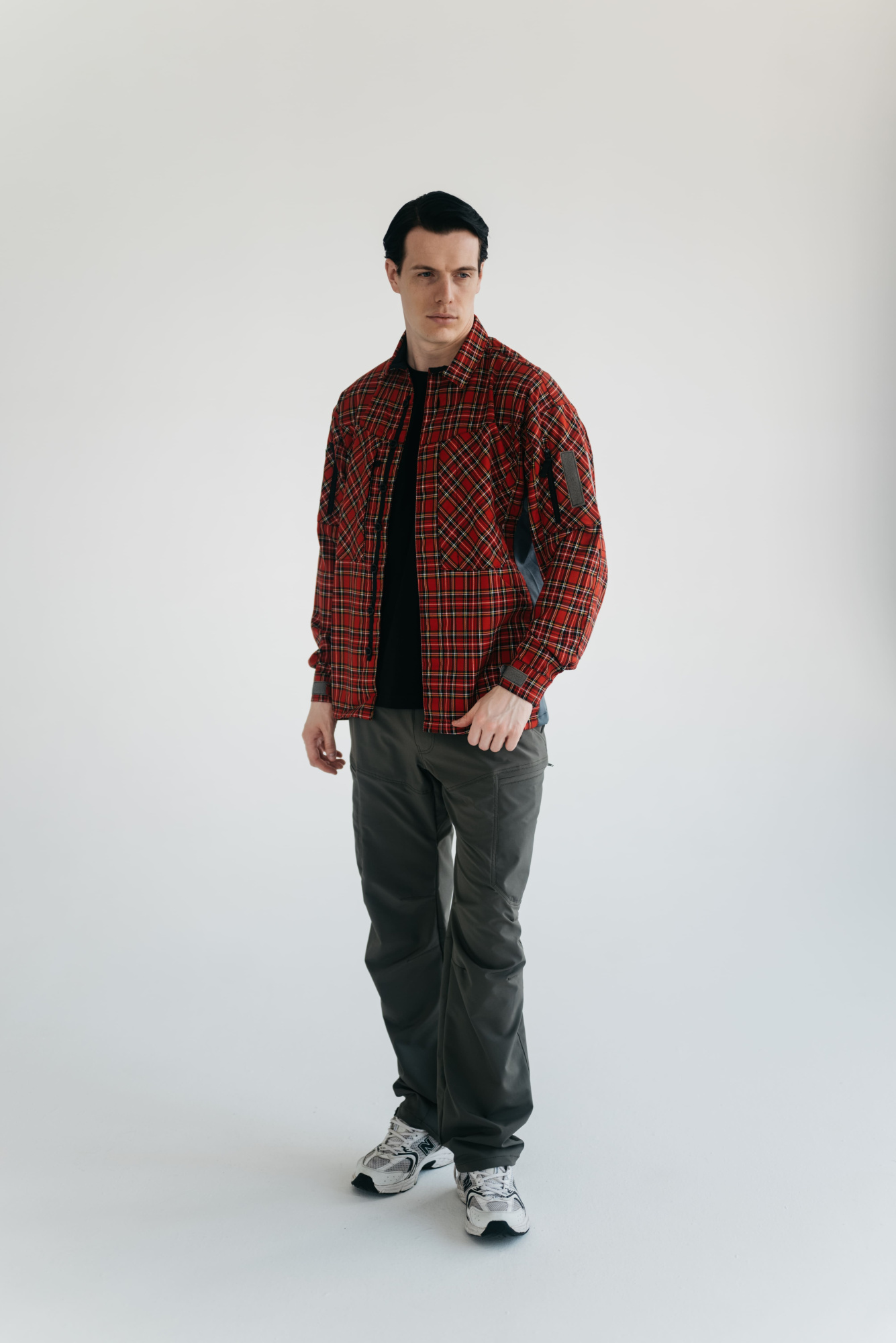 Рубашка BLLT Хайлендер (XL, красная клетка)