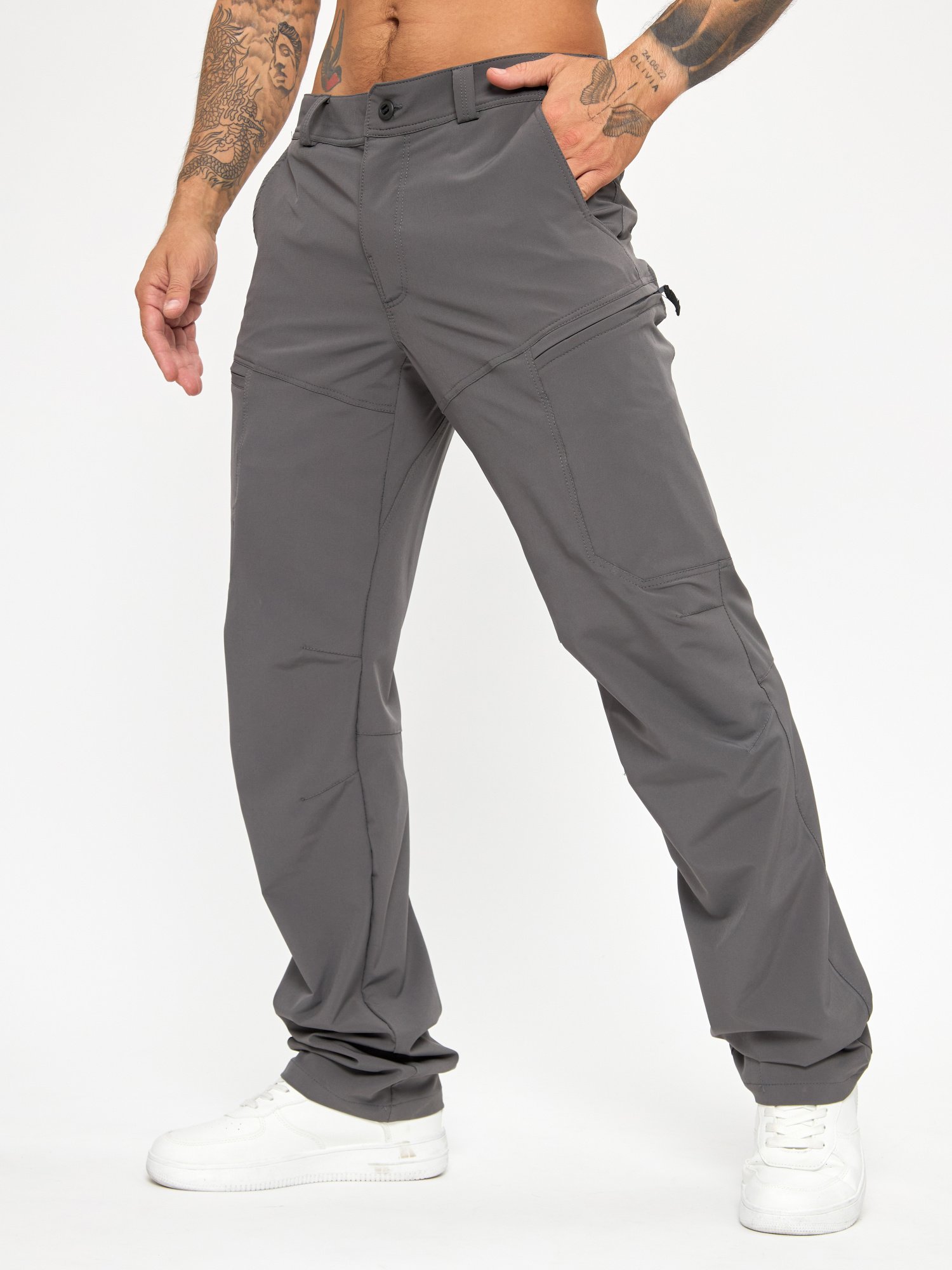 Брюки BLLT Блекопсы  (30/32, серый)