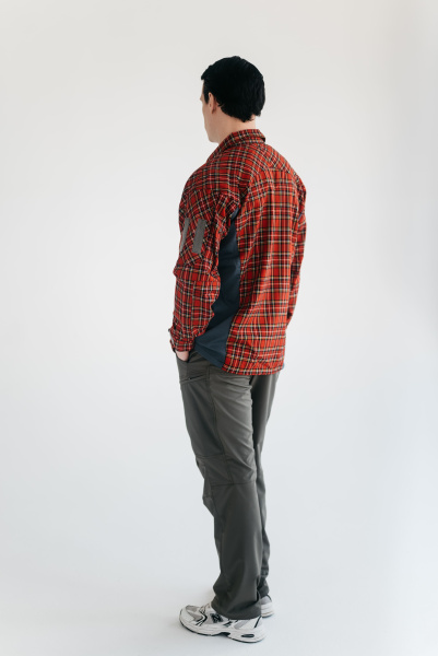 Рубашка BLLT Хайлендер (4XL, красная клетка)
