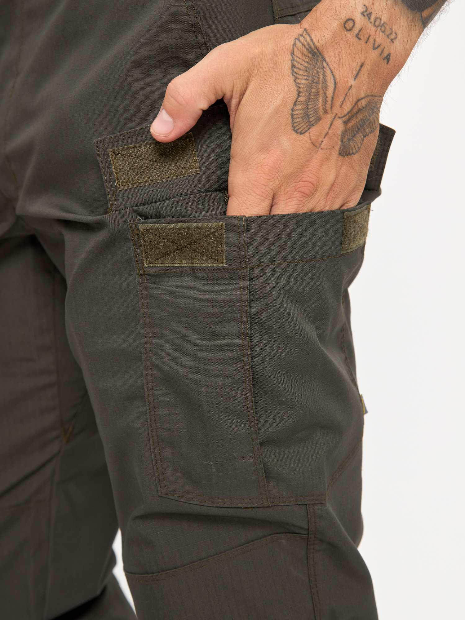 Брюки BLLT Дарксайды (32/32, зеленый)