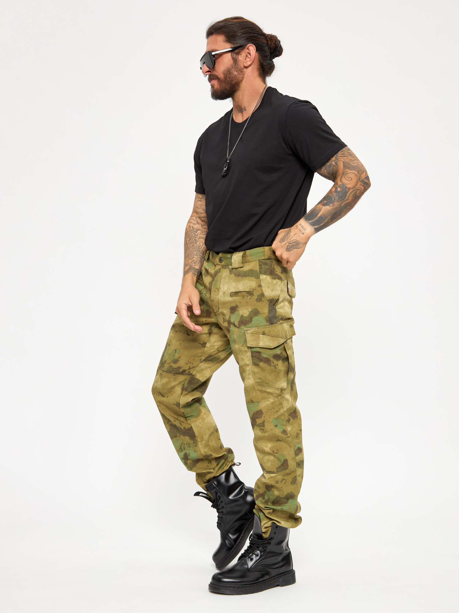 Брюки BLLT Дарксайды (42/34, мох)