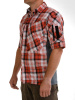 Рубашка BLLT Бенгази с коротким рукавом  (M, красная клетка)