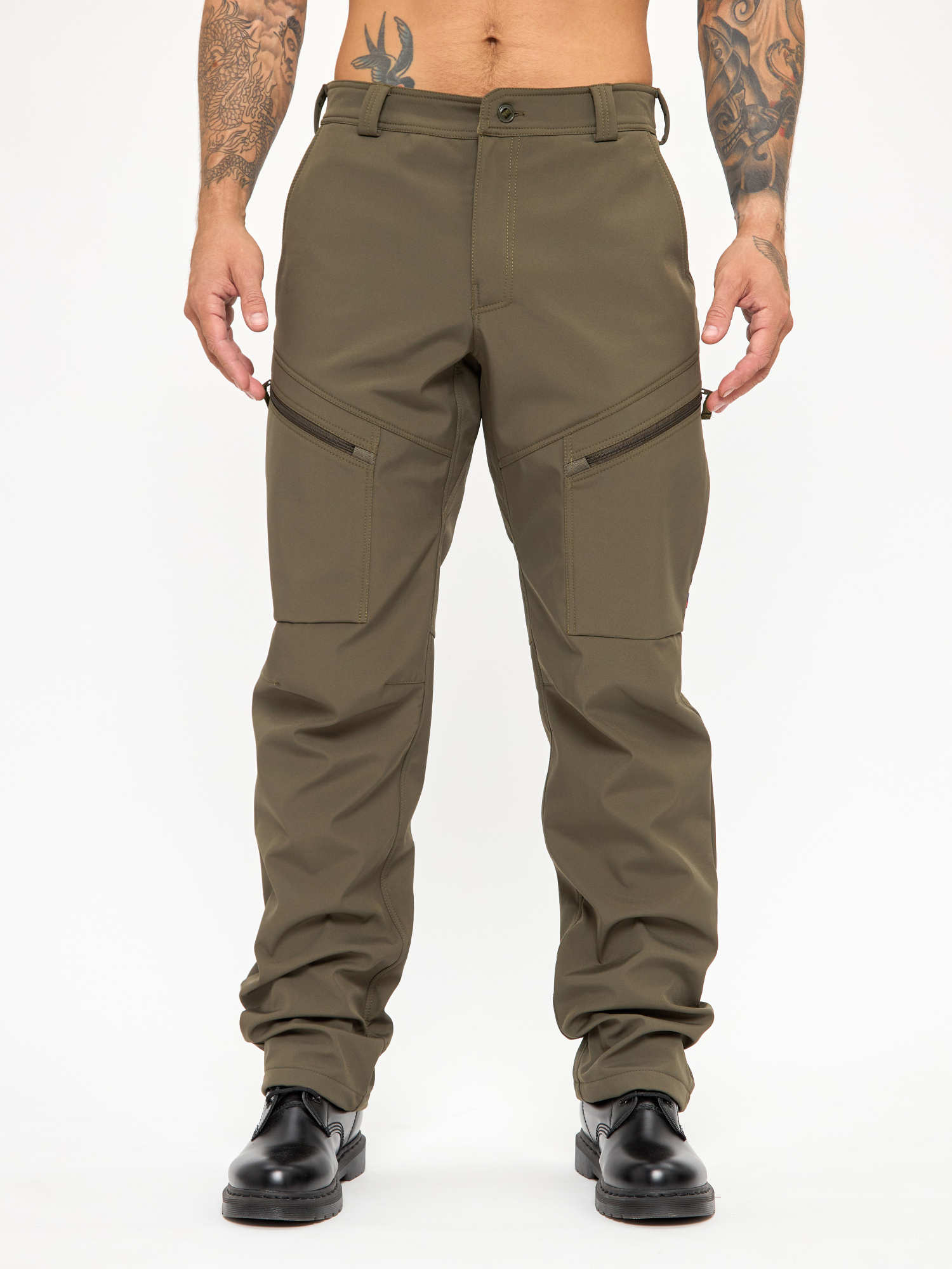 Брюки BLLT Пешавары (32/32, зеленый)