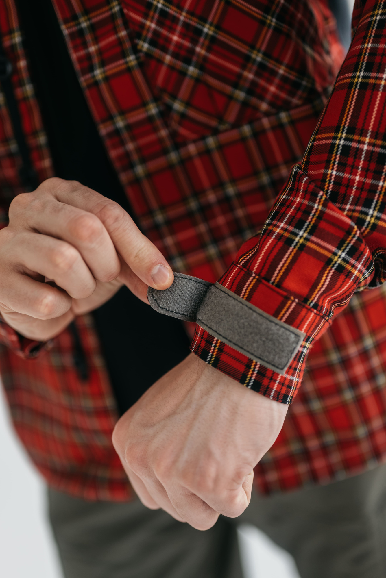 Рубашка BLLT Хайлендер (XL, красная клетка)