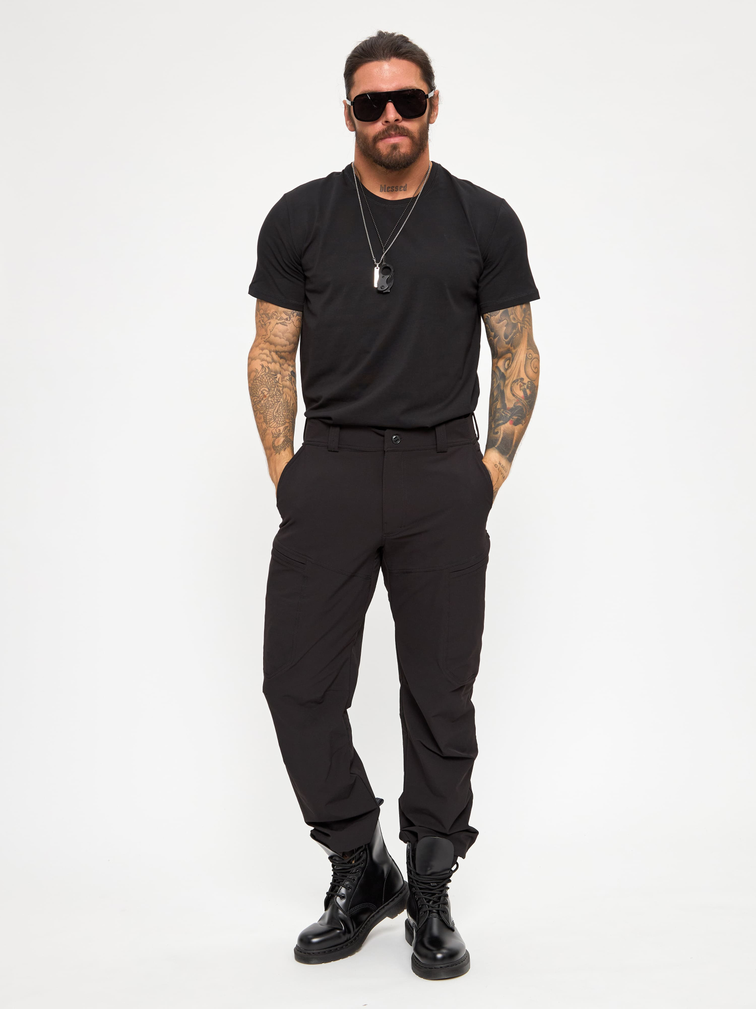 Брюки BLLT Блекопсы  (36/32, черный)