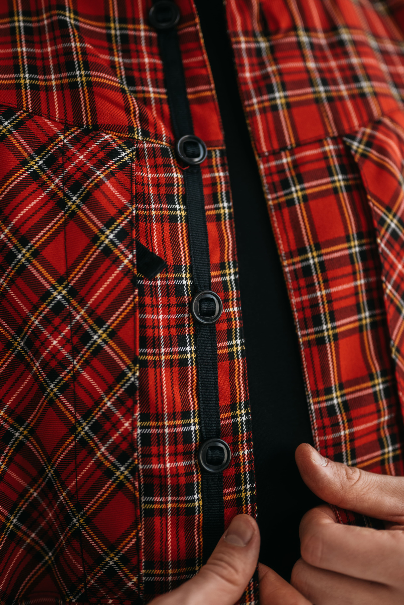 Рубашка BLLT Хайлендер (XL, красная клетка)