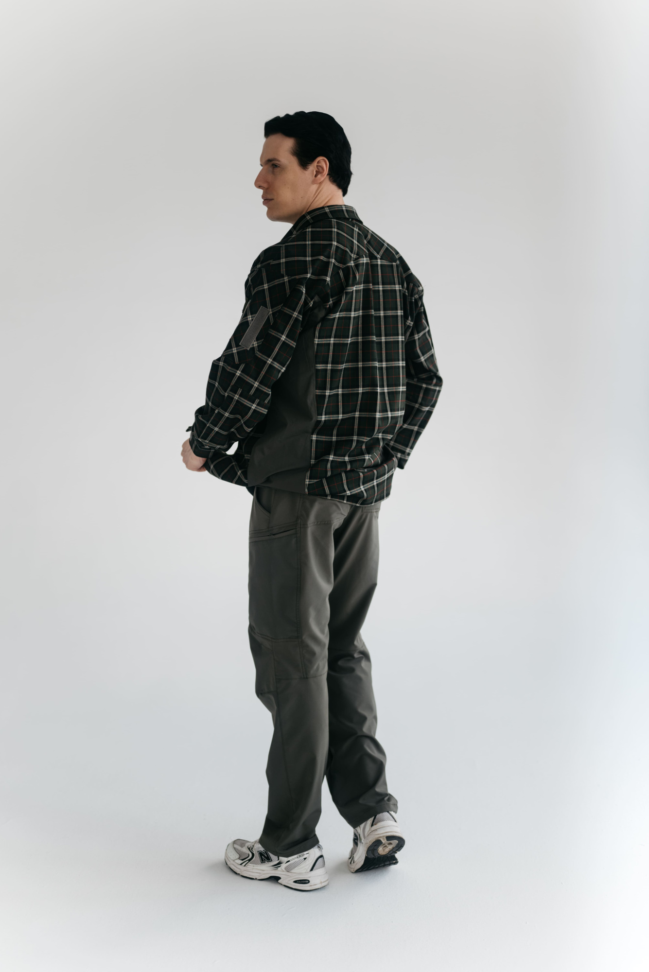 Рубашка BLLT Хайлендер (3XL, зелено-красная клетка)