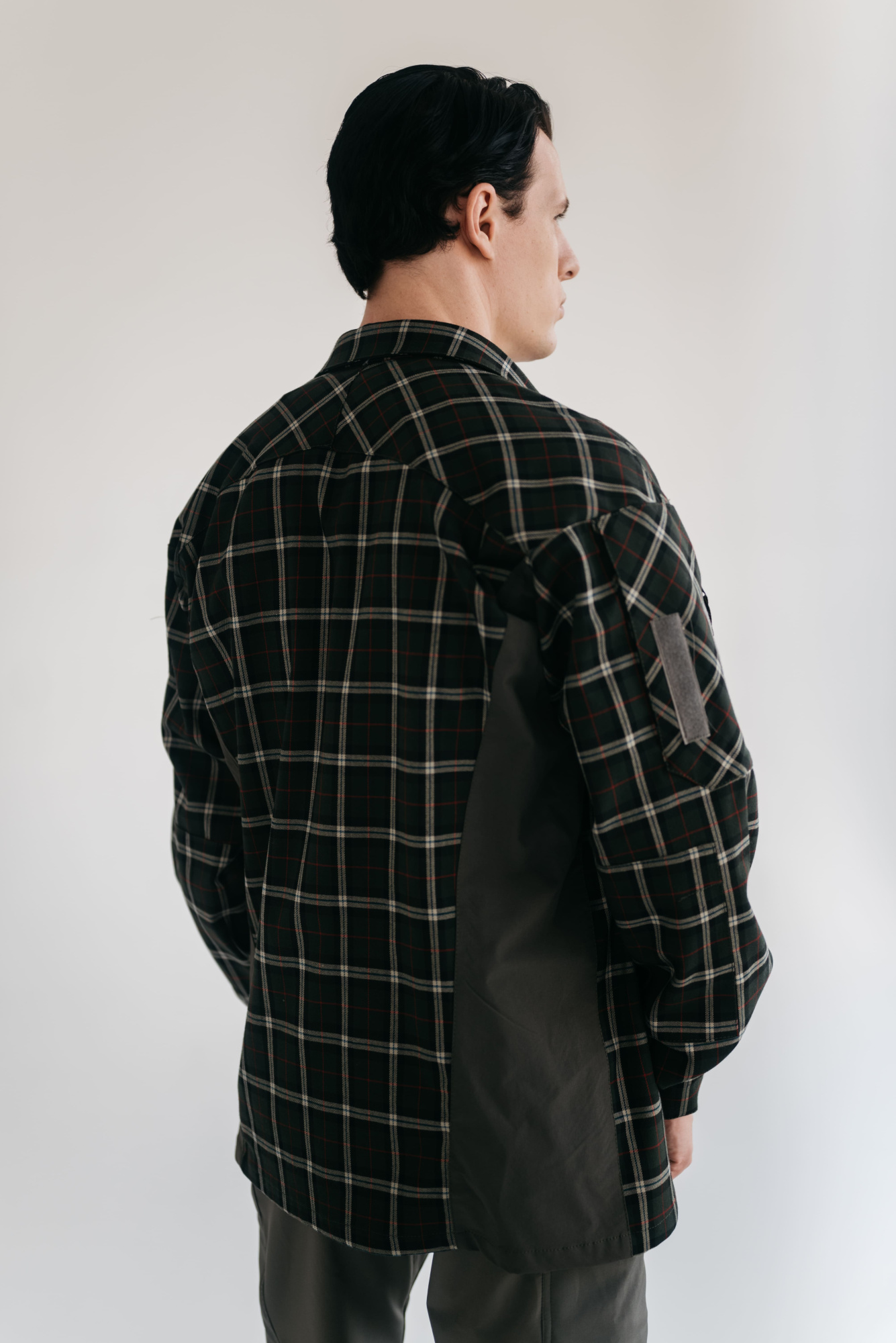 Рубашка BLLT Хайлендер (S, зелено-красная клетка)