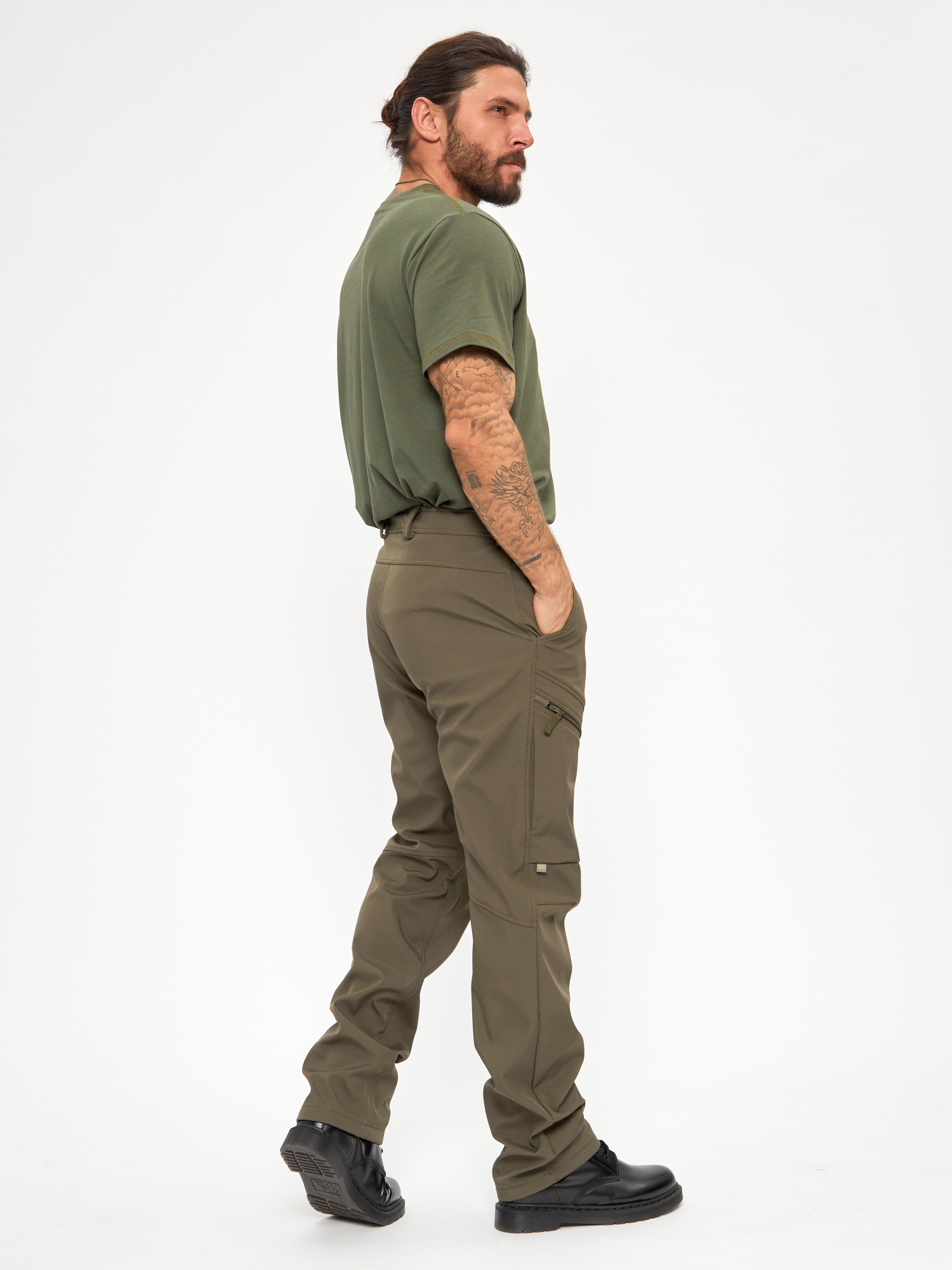 Брюки BLLT Пешавары (32/32, зеленый)