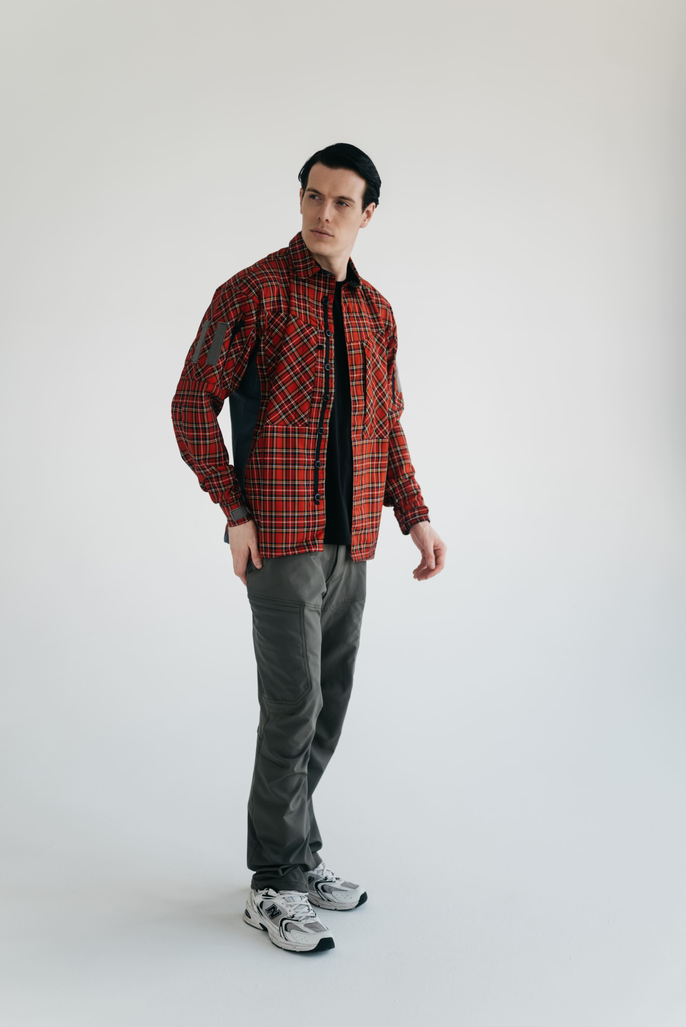 Рубашка BLLT Хайлендер (XL, красная клетка)