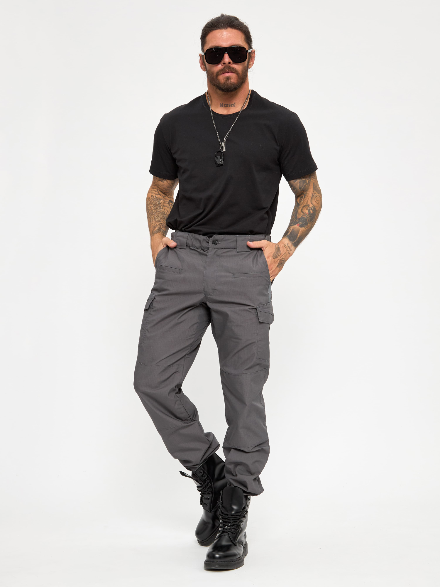 Брюки BLLT Операторы (34/32, серый)