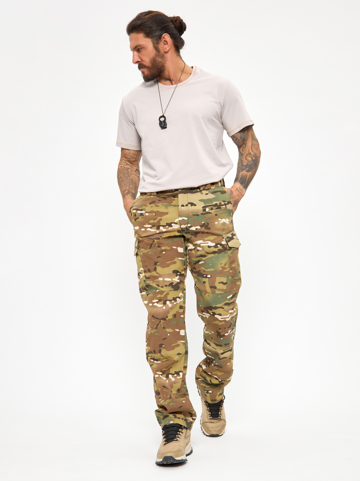 Брюки BLLT Дарксайды (32/34, мультикам)