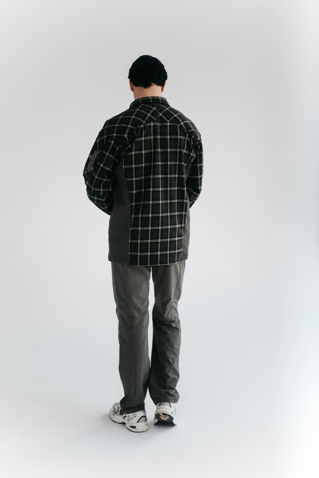 Рубашка BLLT Хайлендер (S, зелено-красная клетка)