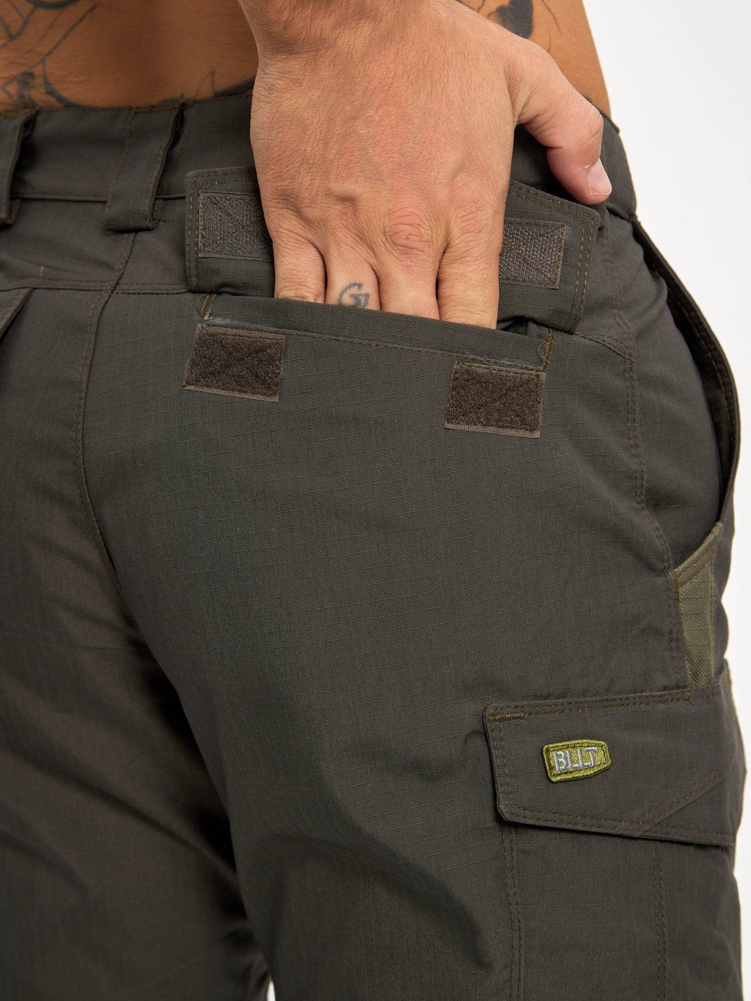 Брюки BLLT Дарксайды (36/34, зеленый)