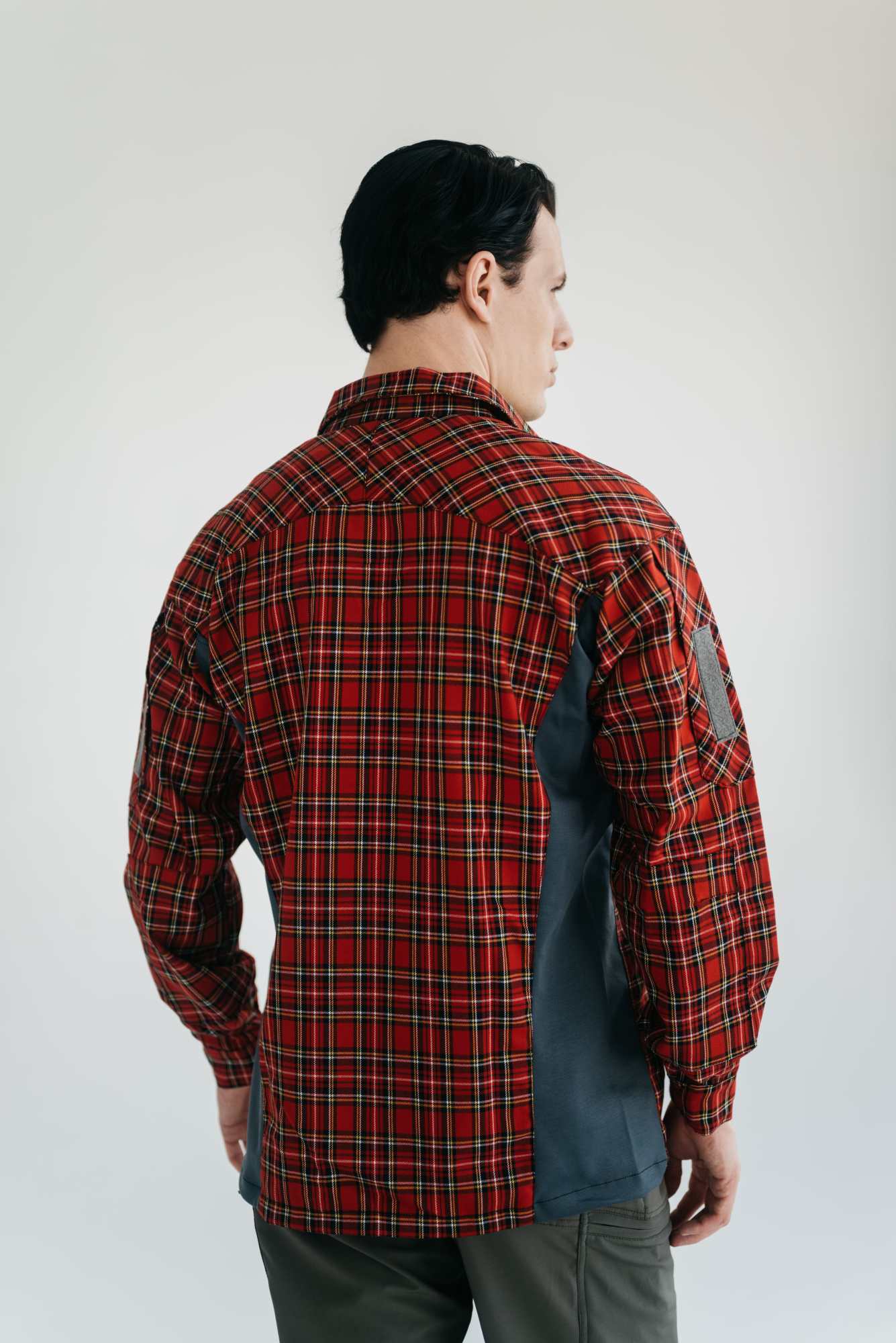 Рубашка BLLT Хайлендер (XL, красная клетка)