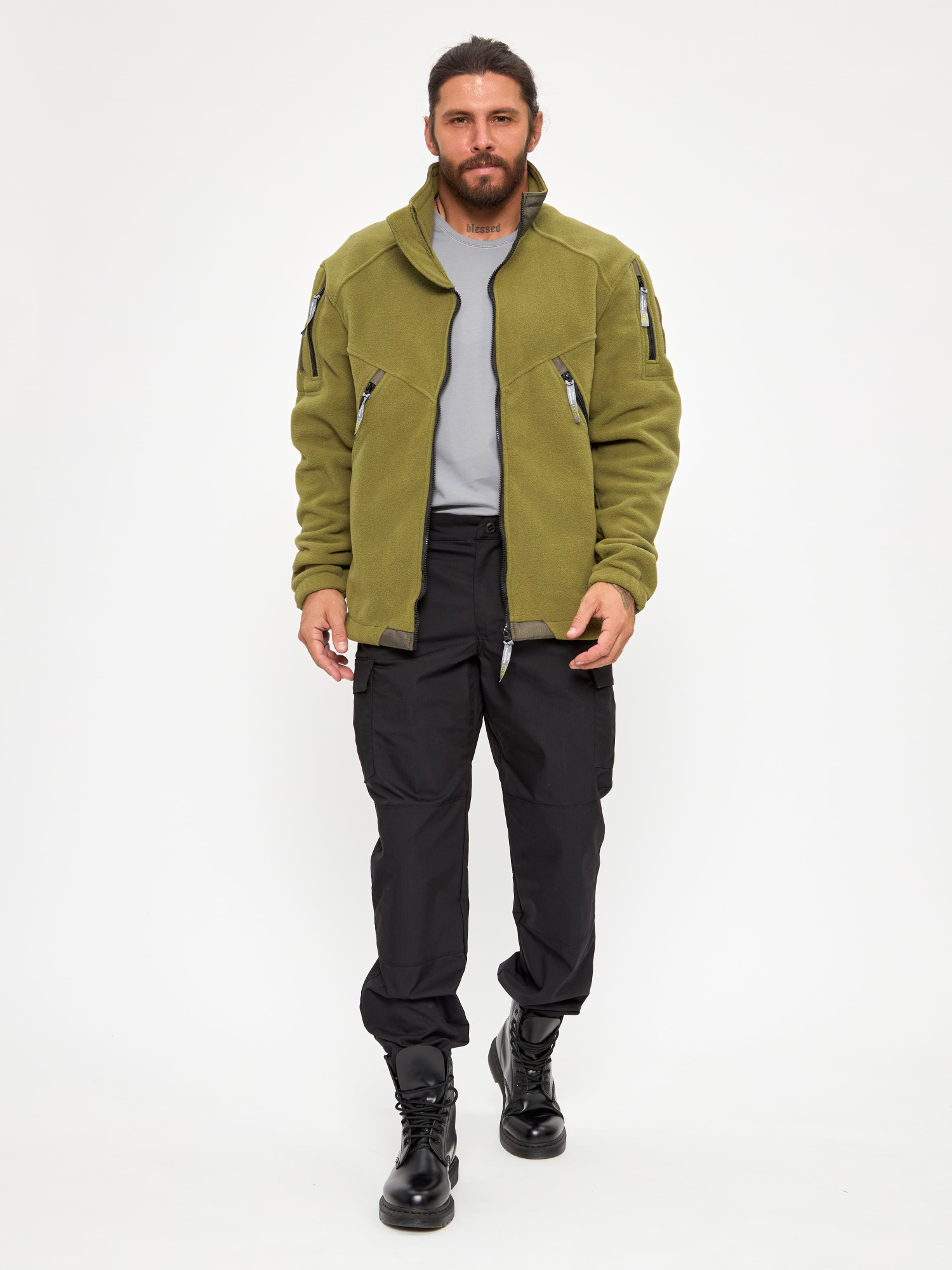 Флис BLLT Бастион (XS, оливковый)