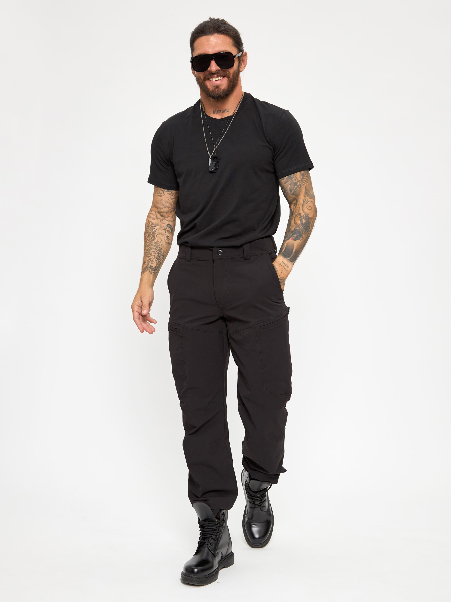 Брюки BLLT Блекопсы  (36/32, черный)