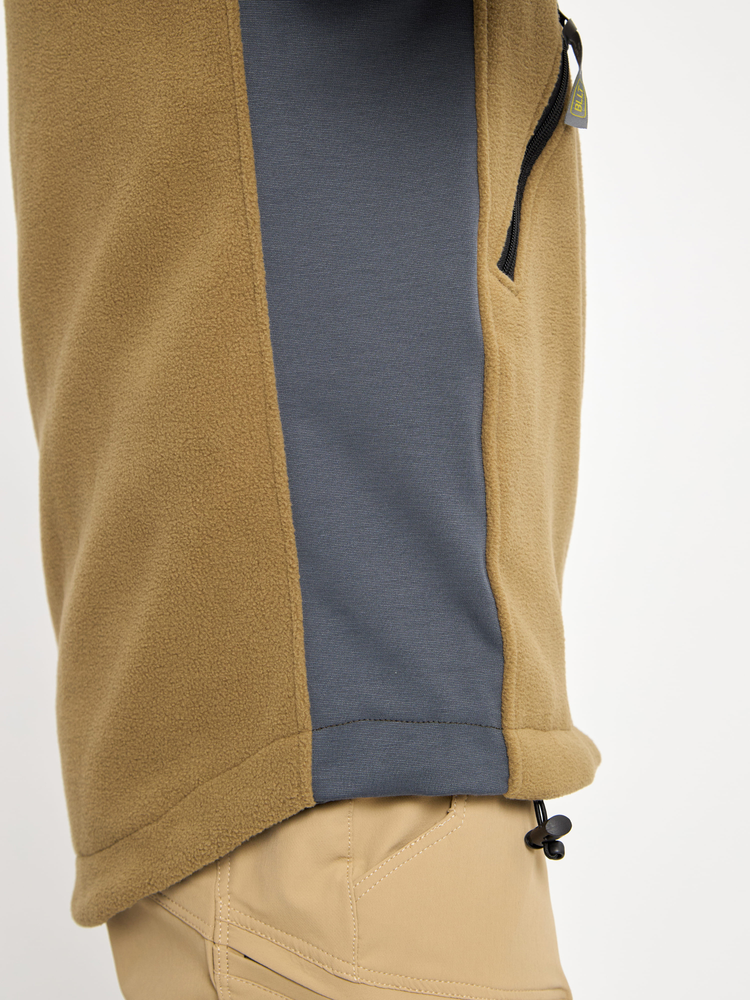 Флис BLLT Хантер c капюшоном (2ХL, хаки)