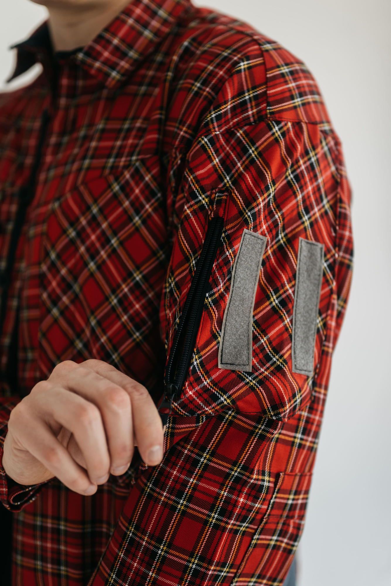 Рубашка BLLT Хайлендер (XL, красная клетка)