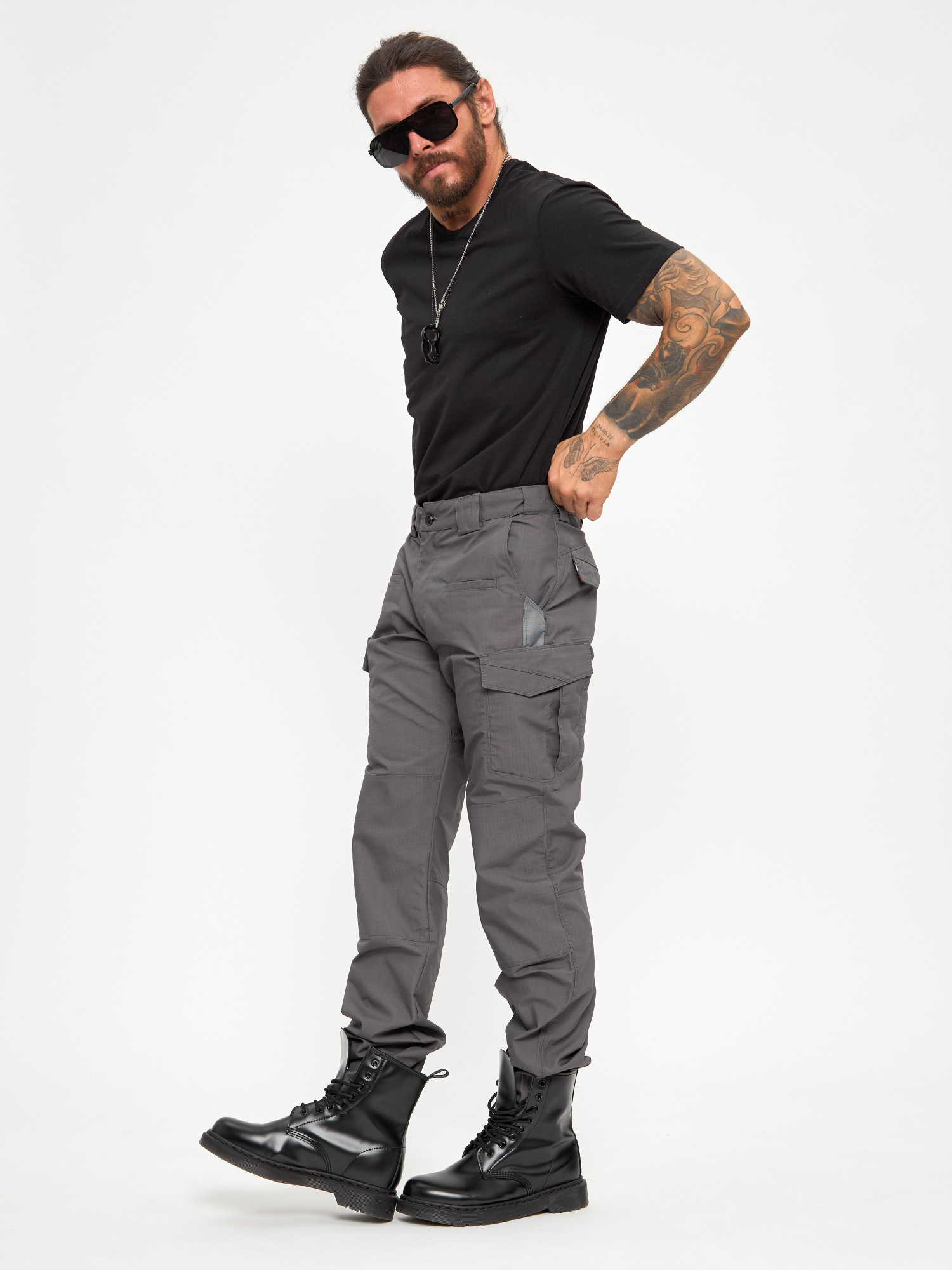 Брюки BLLT Дарксайды (38/36, серый)