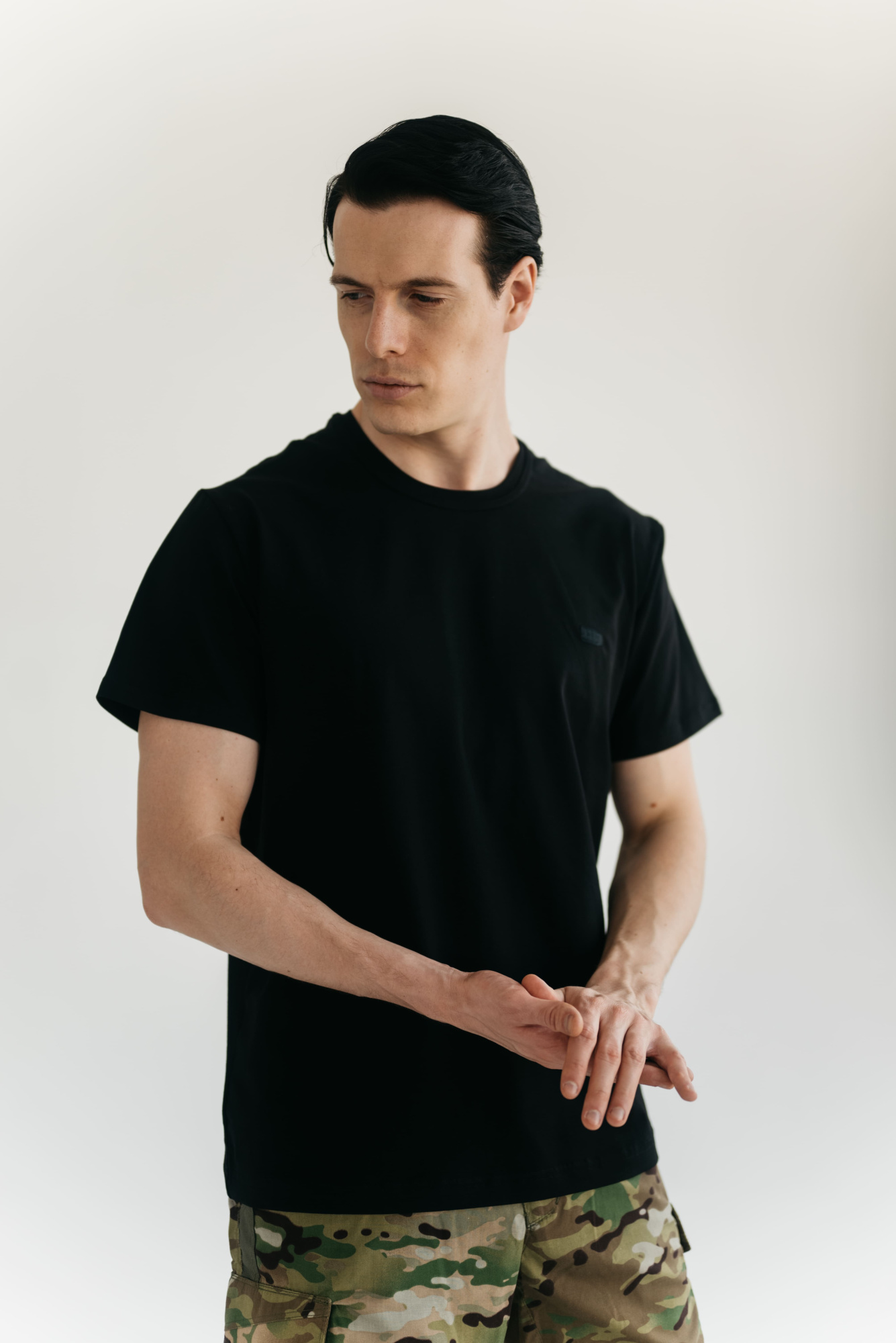 Футболка BLLT Комфорт (S, черный)