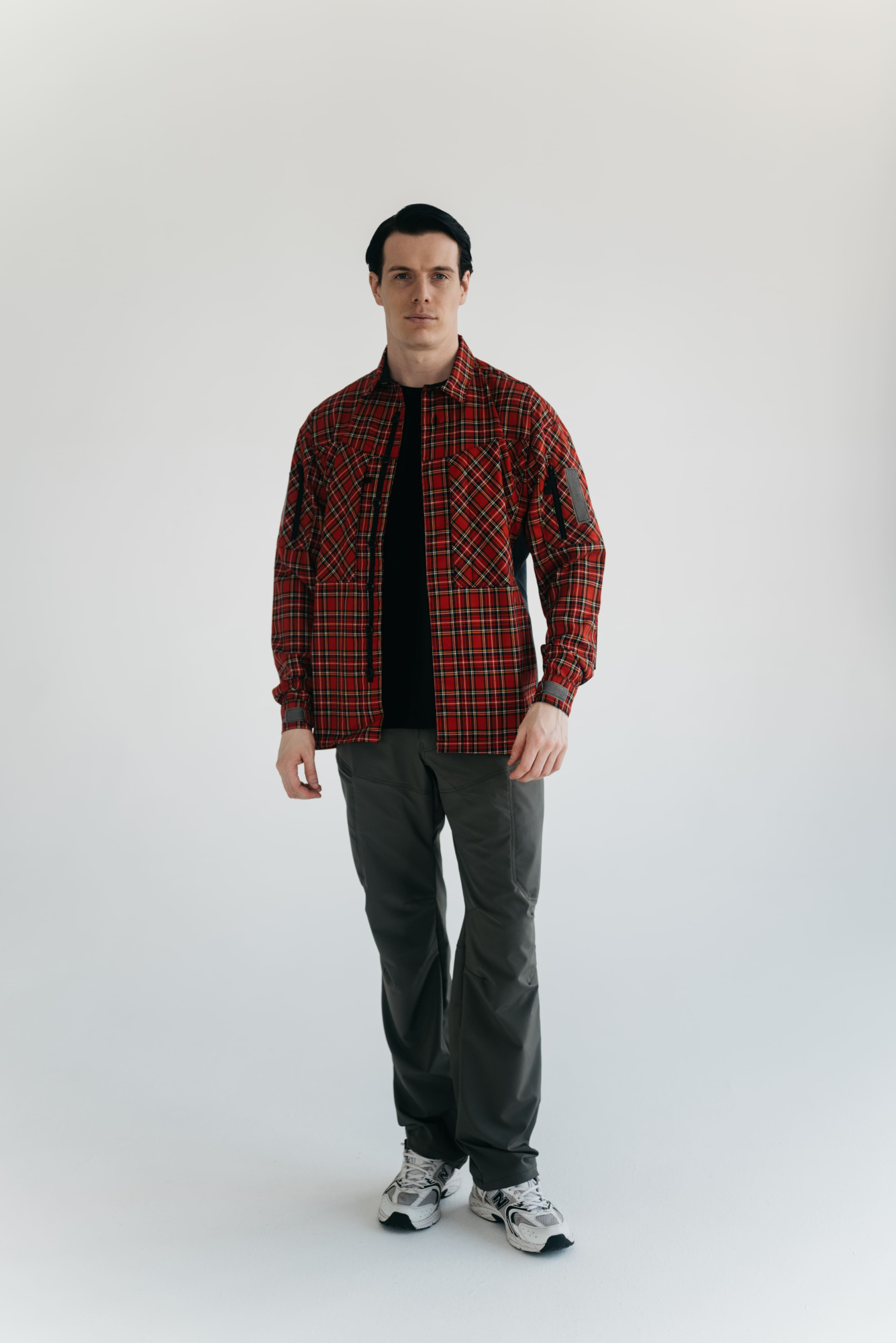 Рубашка BLLT Хайлендер (XL, красная клетка)