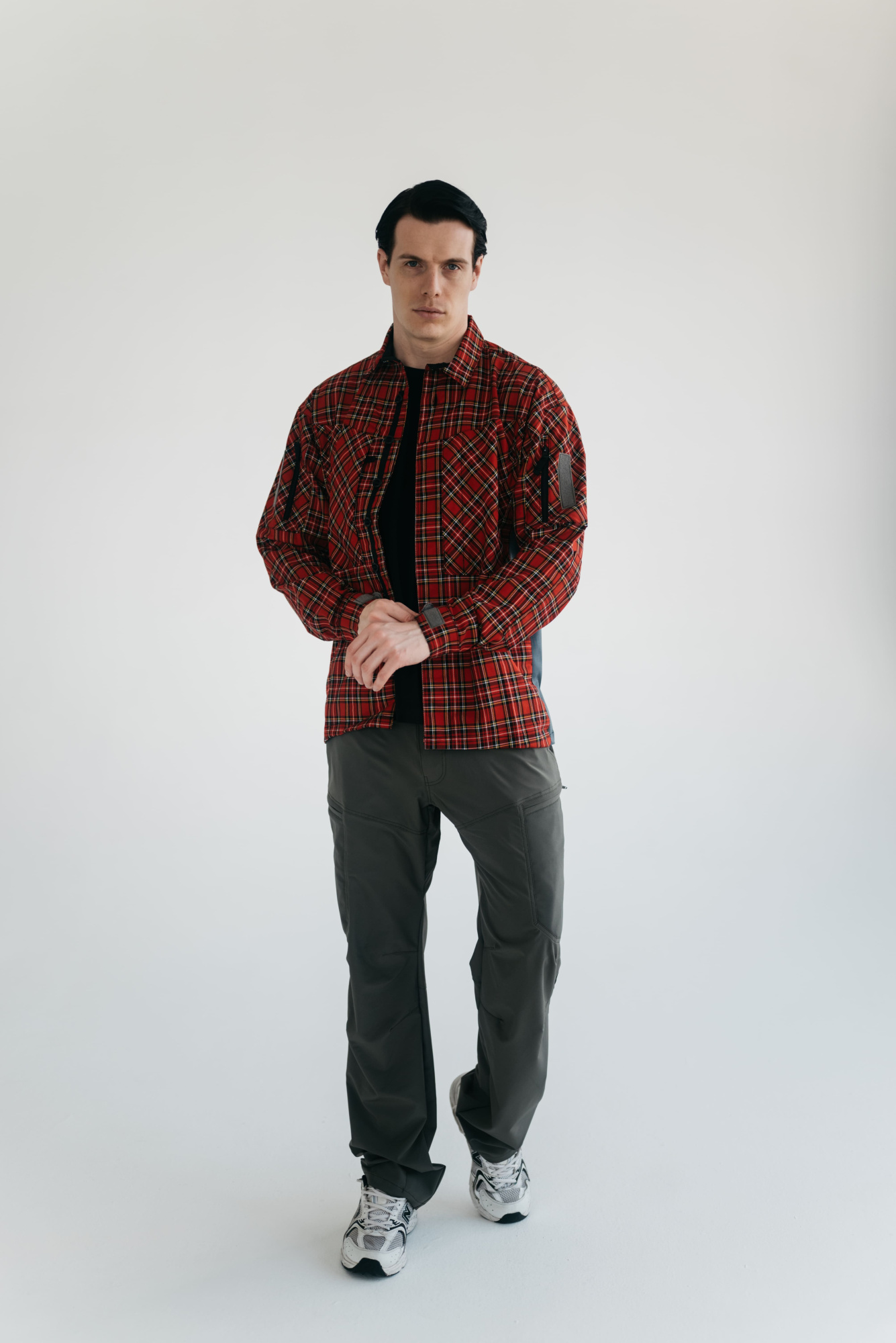 Рубашка BLLT Хайлендер (XL, красная клетка)