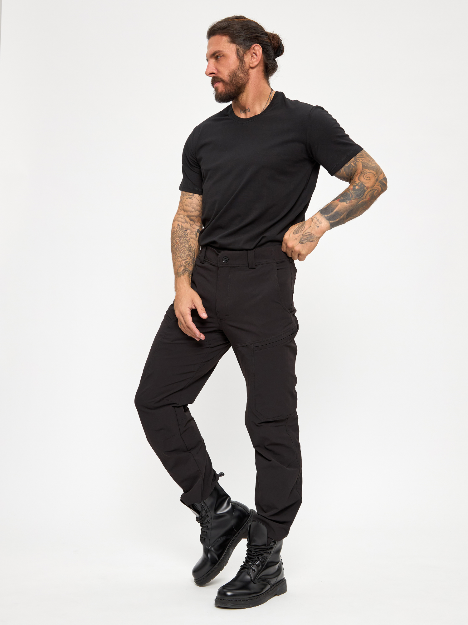 Брюки BLLT Пешавары (34/36, черный)