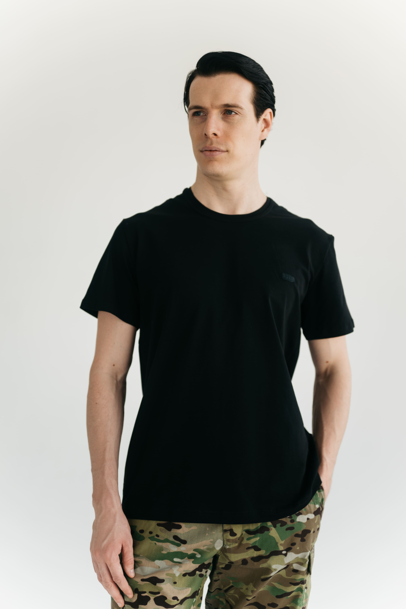 Футболка BLLT Комфорт (S, черный)